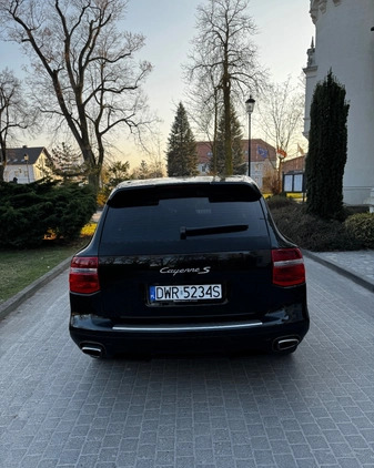 Porsche Cayenne cena 57999 przebieg: 176000, rok produkcji 2007 z Siechnice małe 172